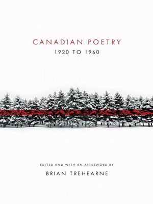 cover image of Canadian Poetry 1920 to 1960